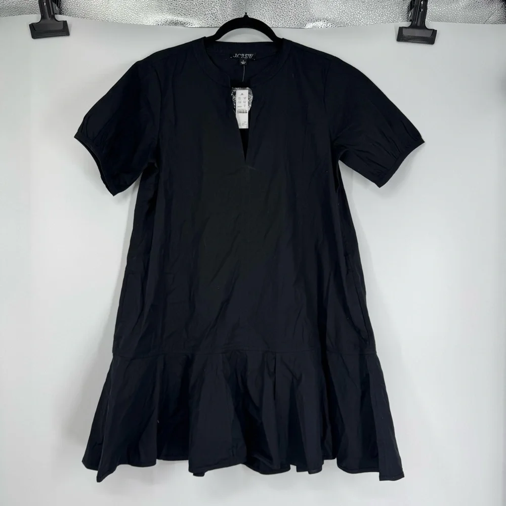 NWT J.Crew Delilah dress in cotton poplin